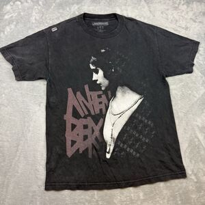 Anenberg Graphic T Shirt Mens L Black Portrait 100% Cotton Made In USA